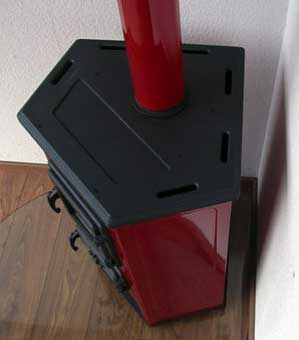 Eck-Kaminofen Gustav 6kW – Bild 6