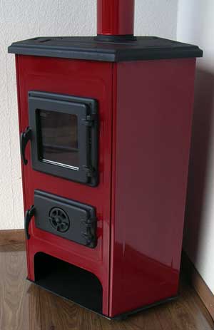 Eck-Kaminofen Gustav 6kW – Bild 3