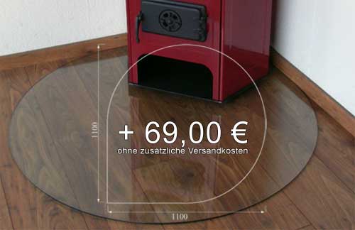 Eck-Kaminofen Gustav 6kW – Bild 9