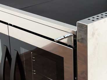 Edelstahl Küchenofen Gesa 7kW – Bild 8