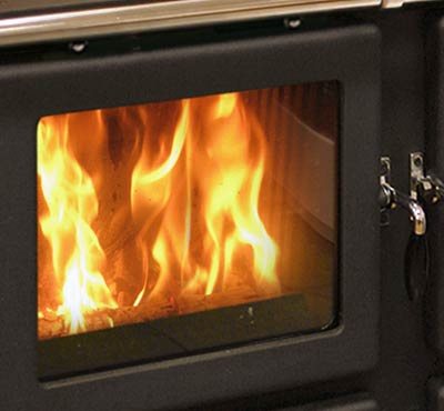 Wasserführender Speckstein Herd Amalia 16kW – Bild 12